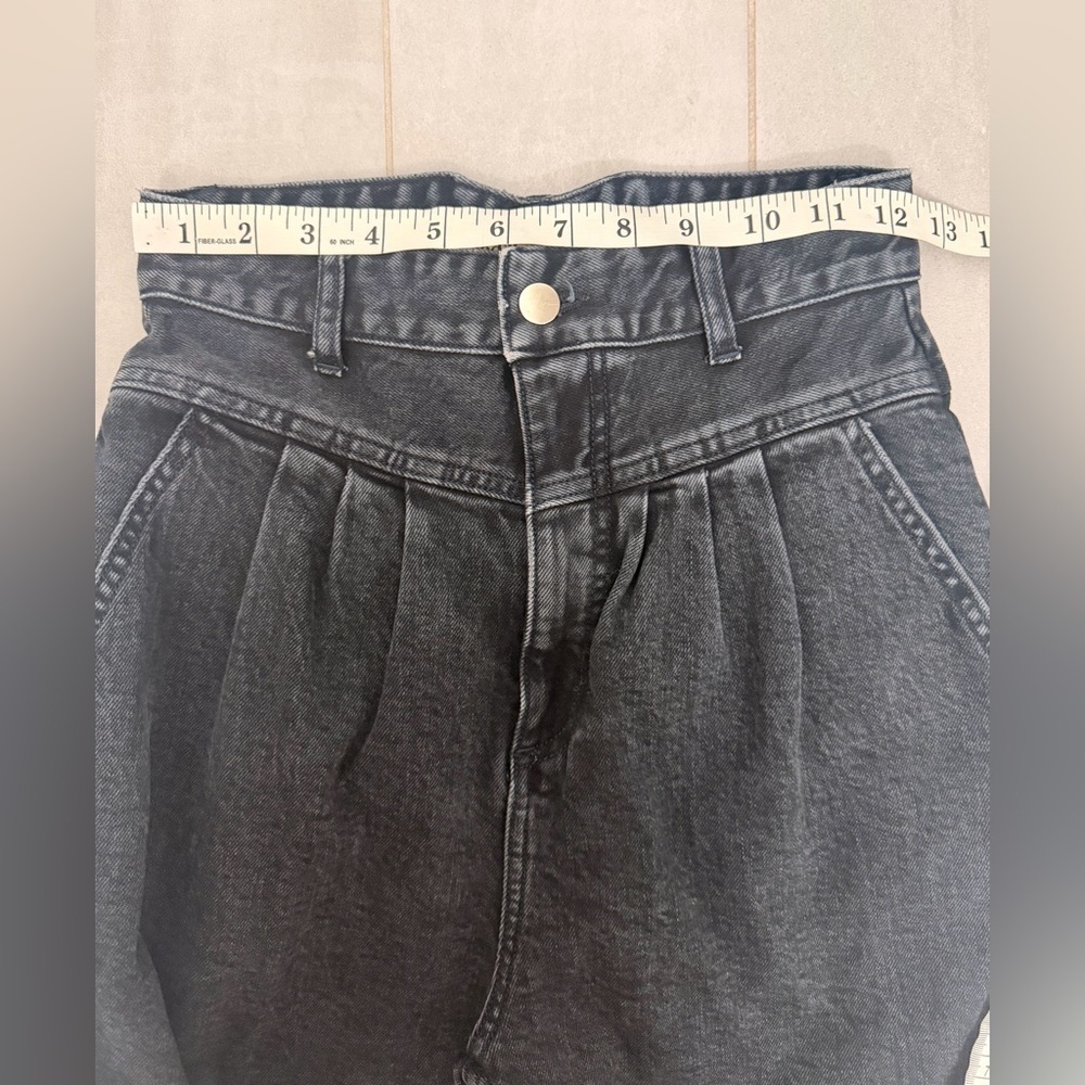 Stoned Immaculate High Waisted Skinny Jeans Black Size 25 - Picture 7 of 8